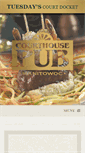 Mobile Screenshot of courthousepub.com